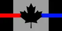 Thin_Red_Blue_Flag_Canada