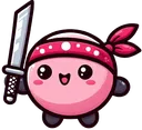 fight_cute_mochi_knife fight_cute_mochi_knife