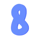 6341pastelbluenumbereight