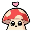 mspaintheartmushroom112