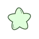 AU_pastelgreenstar