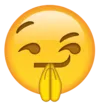 smirk_hands