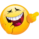 laughing