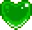 GreenSpinningPixelHeart