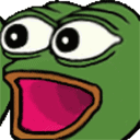 DE_pepe_poggersrow animated Discord emote - Trophy's Paradise