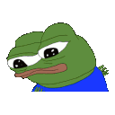 Pepe the Frog performing a dabbing dance move repeatedly.