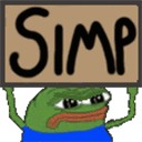 DE_pepe_simp animated GIF emoji | Trophy's Paradise