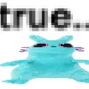 true