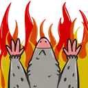 01_Phoebe_Sad_Possum_Fire