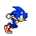 SonicRunning animated GIF emoji from Lovescape