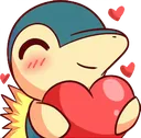CyndaquilLoveHeart