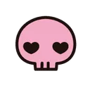 79651skullhearteyes