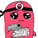 gunshot animated Discord emote | SOON HQ