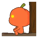 6890pumpkinmansitting