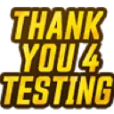 ThankYouForTesting ThankYouForTesting