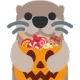 Otter_pumpkin2