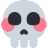 skull_blush Discord emoji