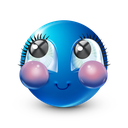 blue_blush Discord emoji