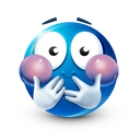 blue_flushed Discord emoji