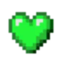 101AO_HeartLimeGreen