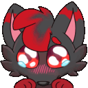 Foxxo_cry animated emote from Discord Quebec