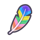ac_FeatherRainbow Discord emoji