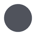 Four circles arranged in a row, transitioning from dark gray to black.