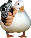 m_duckiegun Discord sticker from Unsupervised Adults ¹⁸⁺