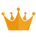 Crown animated Discord emote - #- thunder server  15k ?