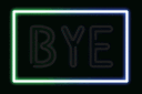 textBYE animated Discord emote from Μ Λ Υ V Ι L L Ξ🌿