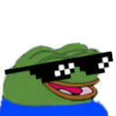 pepecool custom emote from Clippends Community・Chill・Fun・Friendly・Anime・Gaming・GTA・Roleplay・VC・Friends・Nice・Group・Chat・Members