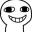 grinning
