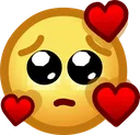 FaceWithHearts