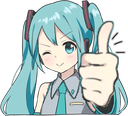 mikuapproves Discord emoji