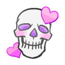 Skulllove custom emote - Μ Λ Υ V Ι L L Ξ🌿
