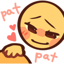 head_pats_fyou Discord emoji