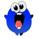 blue