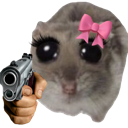 lilyhampterwithagun Discord sticker from Jewish Community