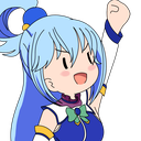 aquaYeah Discord emoji