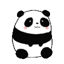 1PandaYawn animated GIF emoji - Μ Λ Υ V Ι L L Ξ🌿
