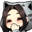 AnimeGirl custom emote from Μ Λ Υ V Ι L L Ξ🌿
