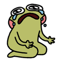 FrogCry Discord emoji