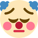pensiveclown Discord emoji