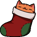 CatChristmasStocking