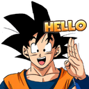 IM_GokuGreet Discord emoji
