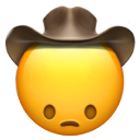 frowningcowboy Discord emoji