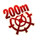 200m