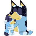 BlueyBanditHug