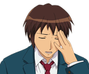 kyon_facepalm
