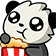 emotka_pandapopcorn